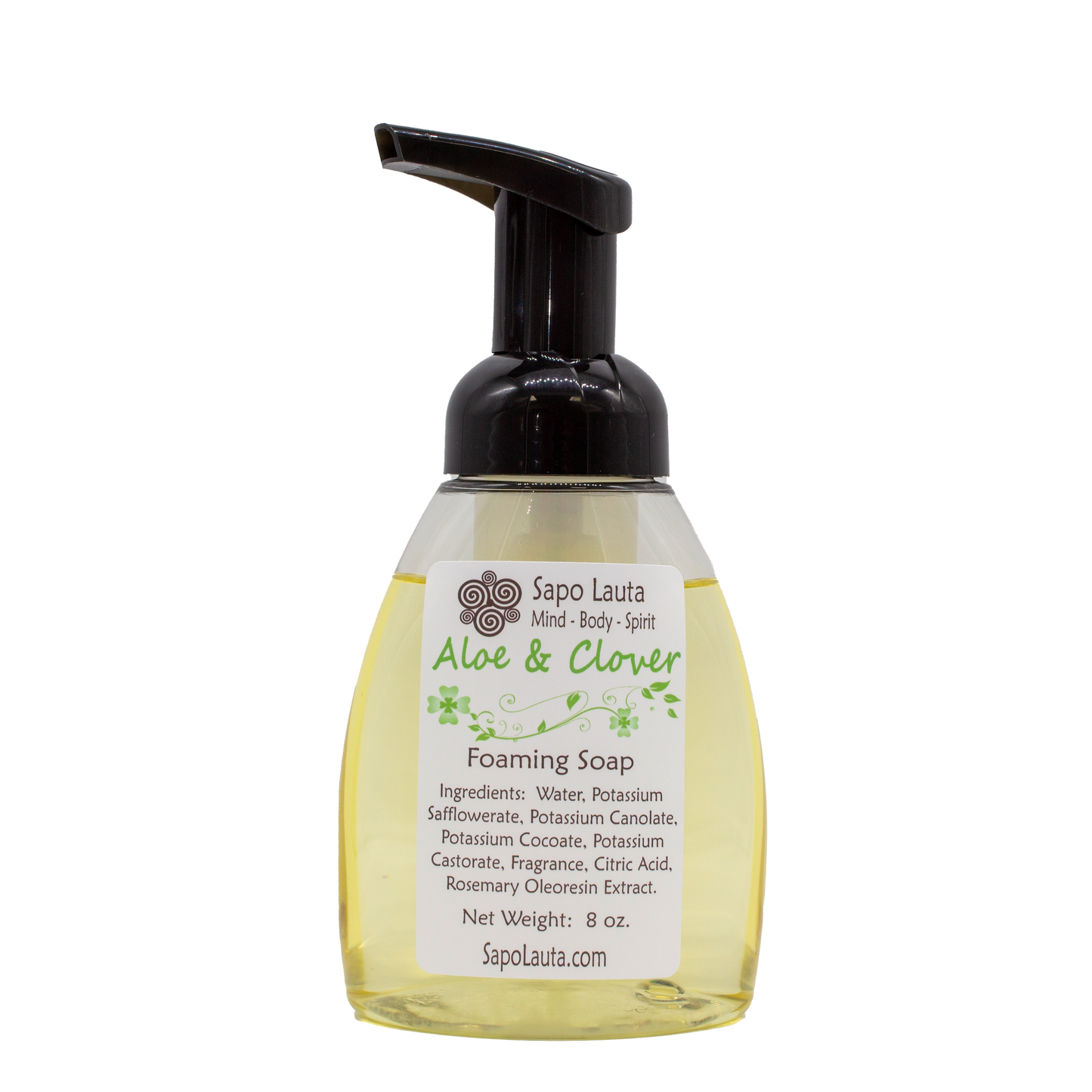 Aloe and Clover Foaming Hand Soap