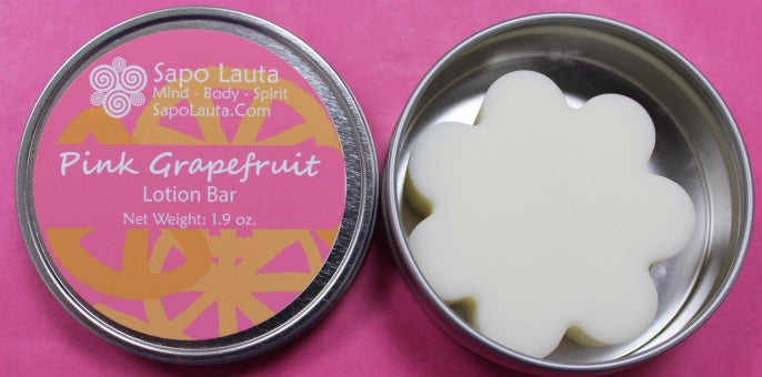 Pink Grapefruit Lotion Bar