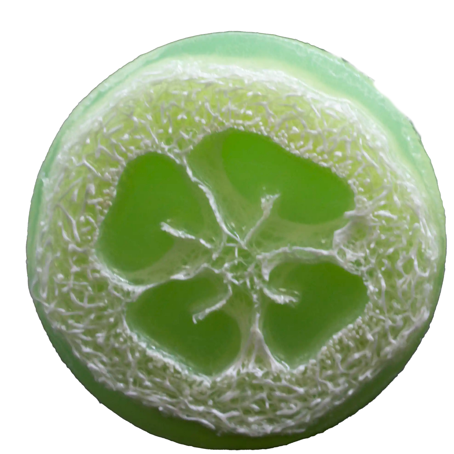 Lime Basil Mandarin Luffa Soap