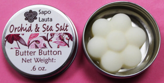 Orchid & Sea Salt Butter Button