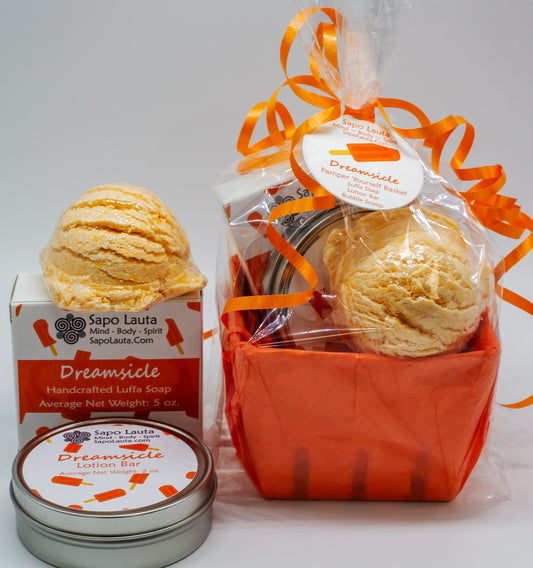 Dreamsicle Pamper Yourself Basket