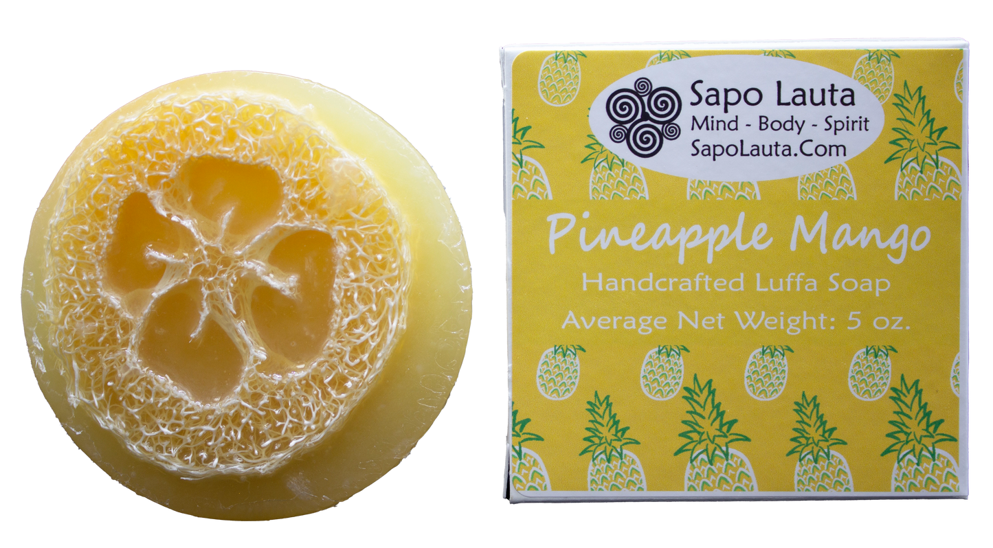 Pineapple Mango Luffa Soap